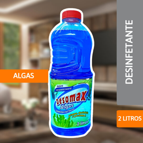 Desinfetante Algas 2L - DESOMAX - Imagem 2