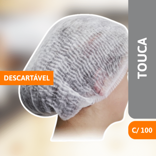Touca Descartável C/ 100 Un - VOLK - Imagem 2