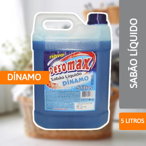 Sabão Líquido Dinamo 5 LT - DESOMAX - Imagem 2