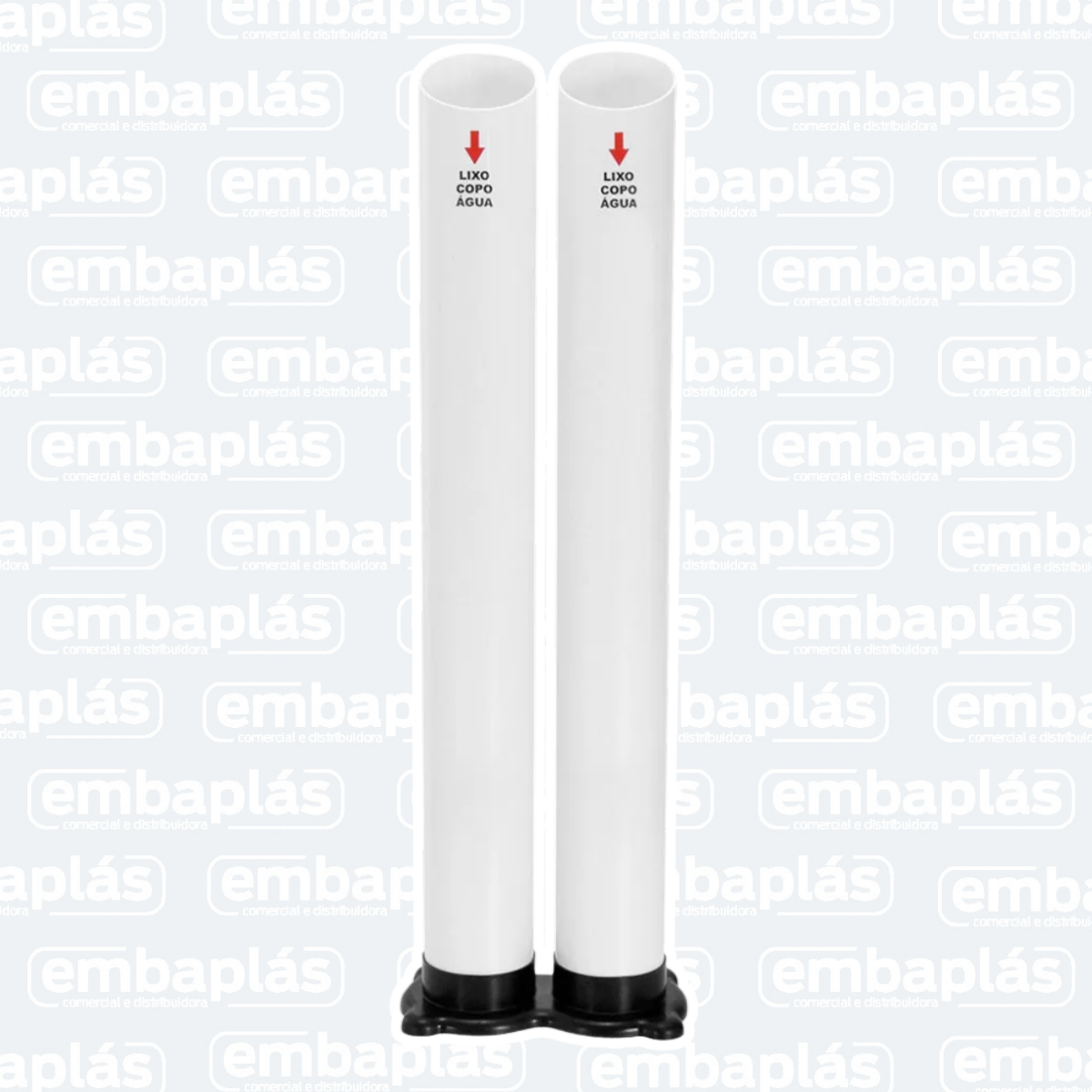 Dispensador Duplo Água Branca - JSN