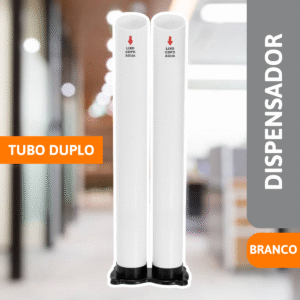 Dispensador Duplo Água Branca - JSN