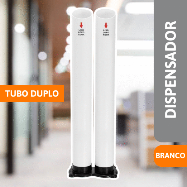 Dispensador Duplo Água Branca - JSN - Imagem 2