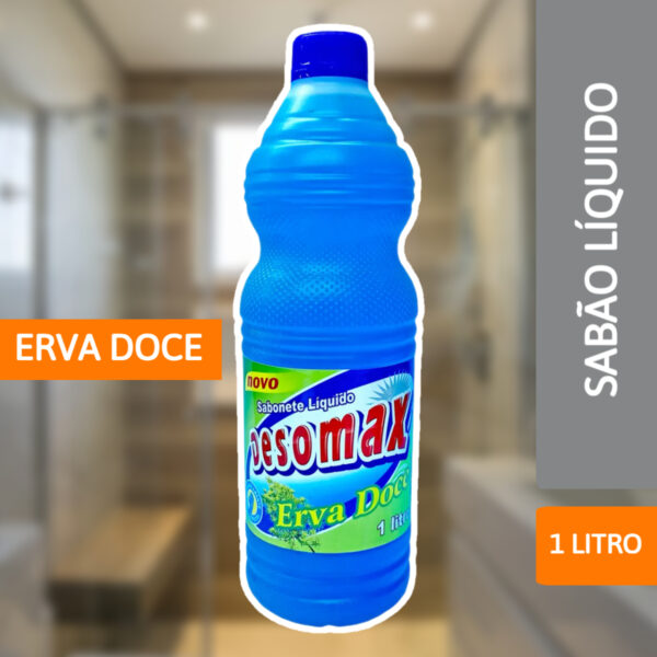 Sabonete Líquido Erva Doce 1L - DESOMAX - Imagem 2