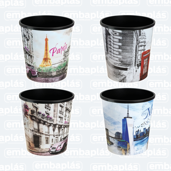 Lixeira P/ Escritório 10 Litros - ARQPLAST
