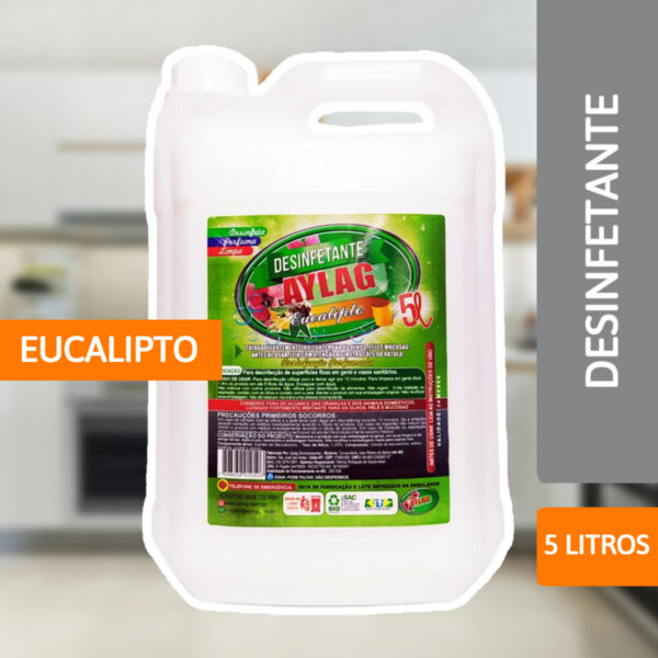 Desinfetante Eucalipto 5L - AYLAG - Imagem 2
