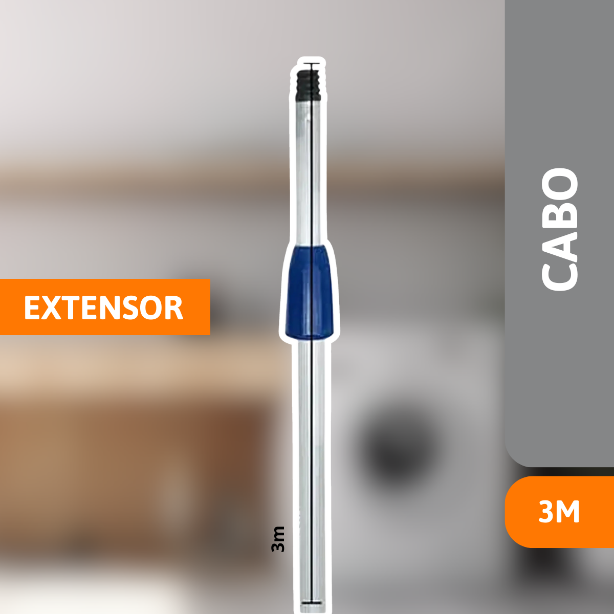 Cabo Extensor Telescópio 3 M - SANCHES - Imagem 2