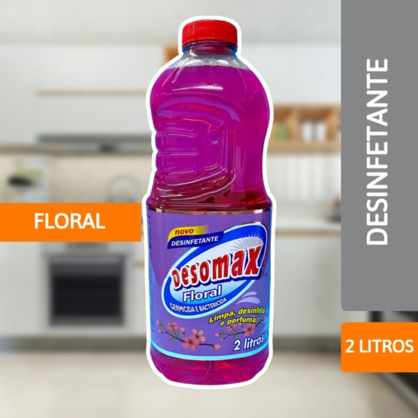 Desinfetante Floral 2L - DESOMAX - Imagem 2