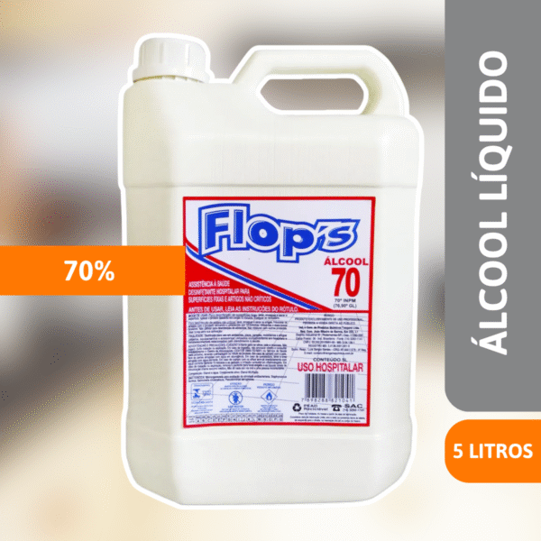 Álcool 70% 5L Flop´s - TANGARA - Imagem 2