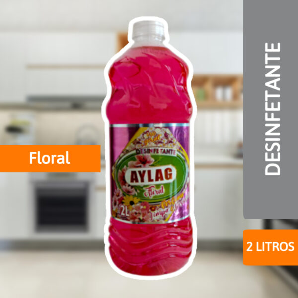Desinfetante Floral 2L - AYLAG - Imagem 2