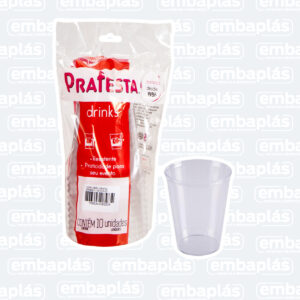 Copo Ibiza 200ML Pct C/ 10 Un - PRAFESTA