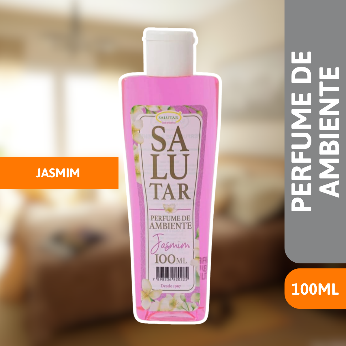 Perfume De Ambiente Jasmim 100ml - SALUTAR - Imagem 2