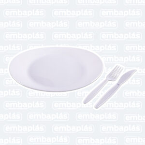 Kit Churrasco 10 X 10 Branco - PRAFESTA