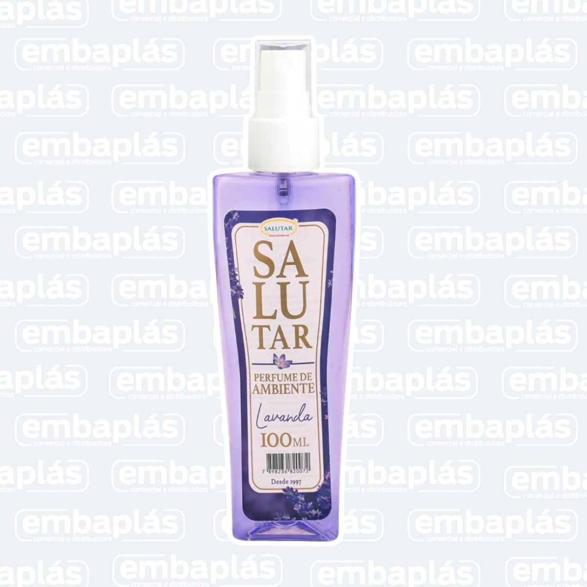Perfume De Ambiente Lavanda 100ml Spray - SALUTAR