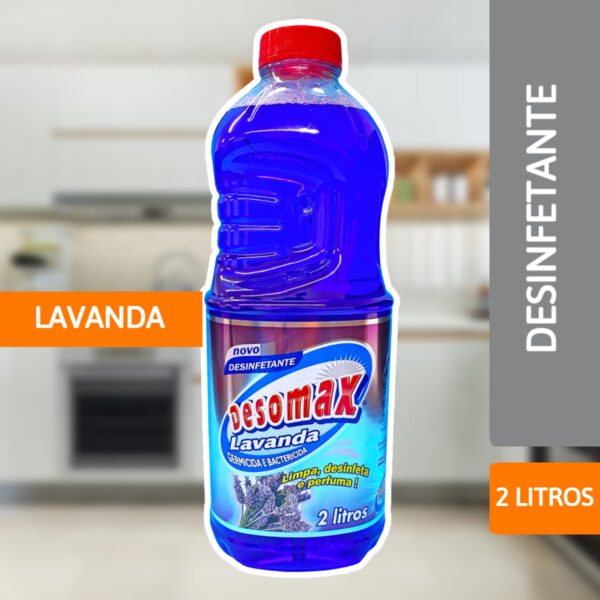 Desinfetante Lavanda 2L - DESOMAX - Imagem 2
