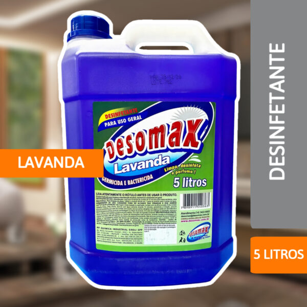 Desinfetante Lavanda 5L - DESOMAX - Imagem 2
