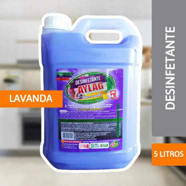 Desinfetante Lavanda 5L - AYLAG - Imagem 2