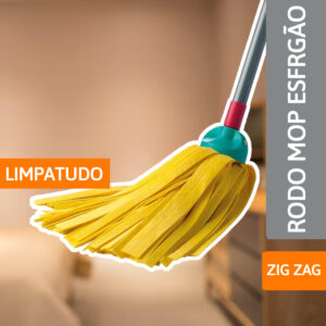 Rodo Mop Esfregão Zig Zag Limpatudo - BETTANIN