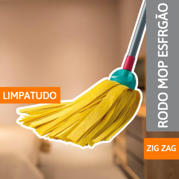 Rodo Mop Esfregão Zig Zag Limpatudo - BETTANIN - Imagem 2