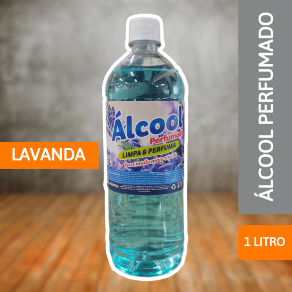 Álcool Perfumado Lavanda 1L - ALTOLIM - Imagem 2