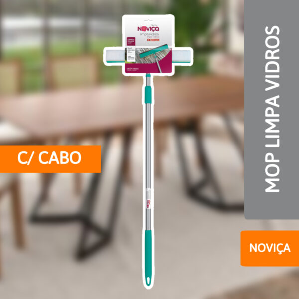 Mop Limpa Vidros C/ Cabo Extensível - BETTANIN - Imagem 2
