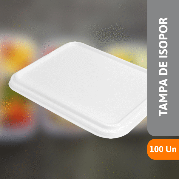 Tampa De Isopor Com 100 Un - MEIWA - Imagem 2