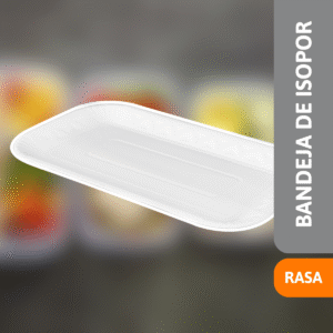 Bandeja De Isopor MP-5 Rasa - MEIWA