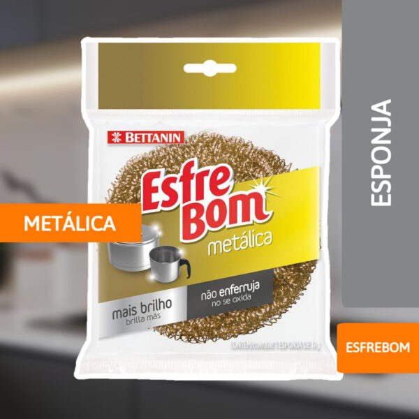 Esponja Metálica Multiuso - BETTANIN - Imagem 2