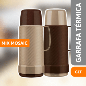 Garrafa Térmica GLT 1L Mix Mosaic - INVICTA