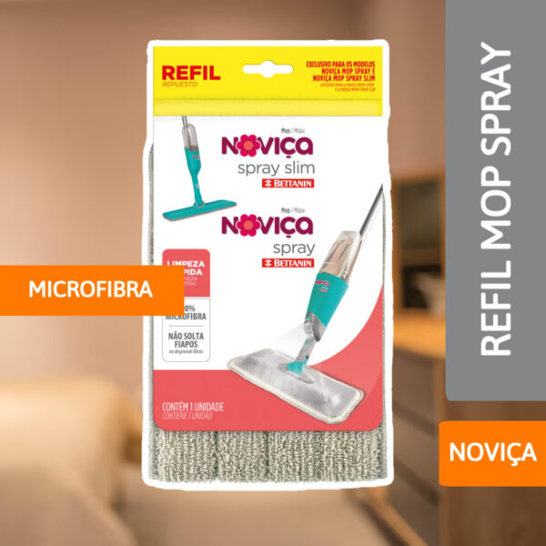 Refil Tecido Mop Noviça Spray Noviça - BETTANIN - Imagem 2