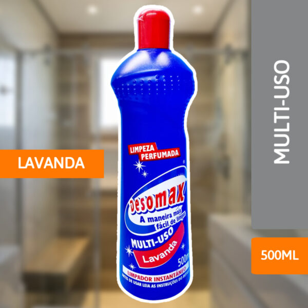 Multi-Uso 500ML Lavanda- DESOMAX - Imagem 2