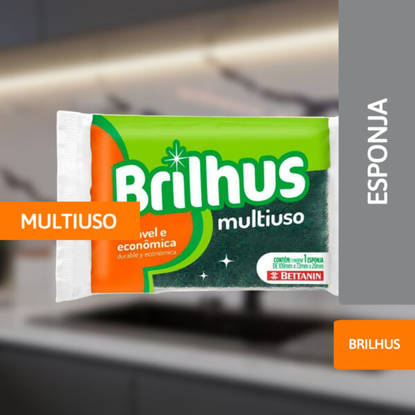 Esponja Para Louça Brilhus - BETTANIN - Imagem 2