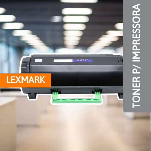 Toner P/ Impressora Lexmark MX310 - MASTERPRINT - Imagem 2
