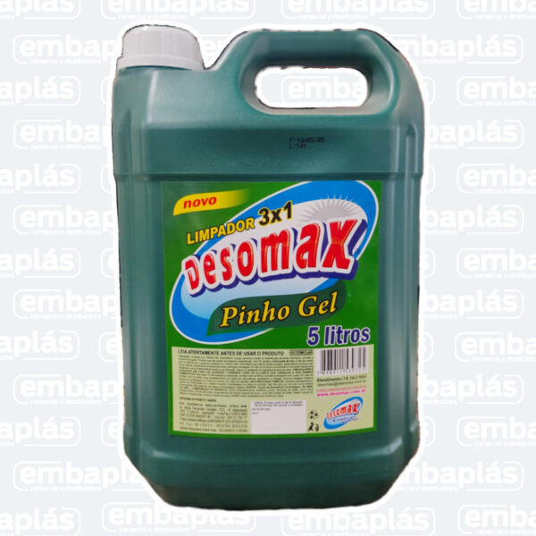 Detergente Pinho Gel 5L - DESOMAX