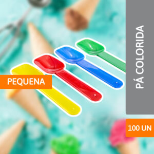 Pazinha Colorida Pequena Pct C/100 Un - PRAFESTA