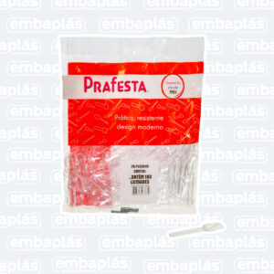 Pazinha Cristal Pequena Pct C/100 Un - PRAFESTA