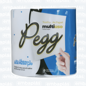Papel Toalha Pegg C/2 Bobinas - FAMILIAR