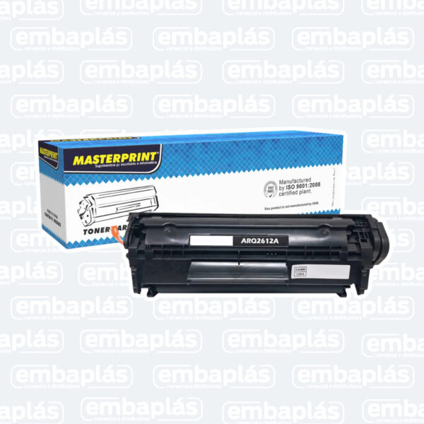 Toner P/ Impressora HP Q2612A - MASTERPRINT