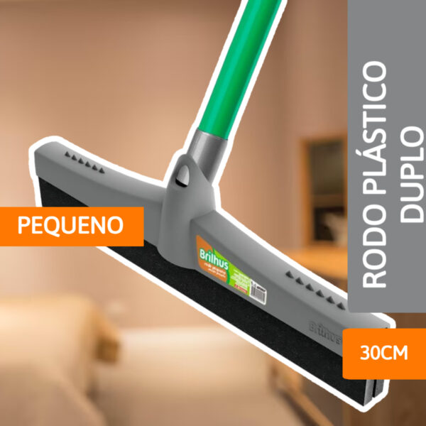 Rodo P Plástico Duplo Brilhus 30CM- BETTANIN - Imagem 2