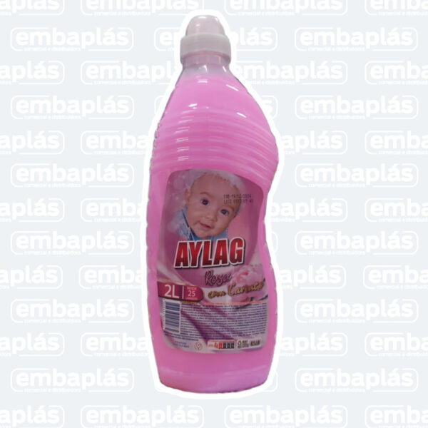 Amaciante De Roupas Rosa 2L - AYLAG
