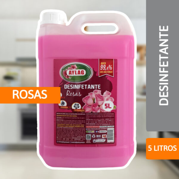 Desinfetante Rosas 5L - AYLAG - Imagem 2