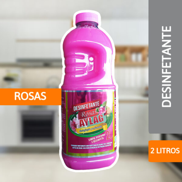 Desinfetante Rosas 2L - AYLAG - Imagem 2