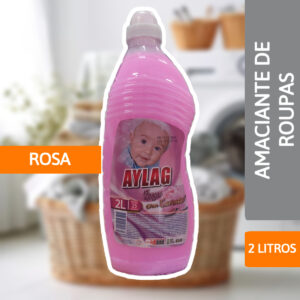 Amaciante De Roupas Rosa 2L - AYLAG