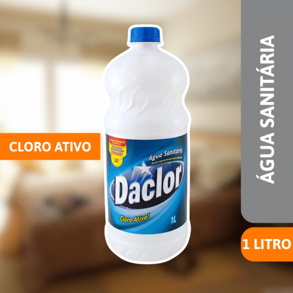 Água Sanitária Daclor 1L - SANOL - Imagem 2