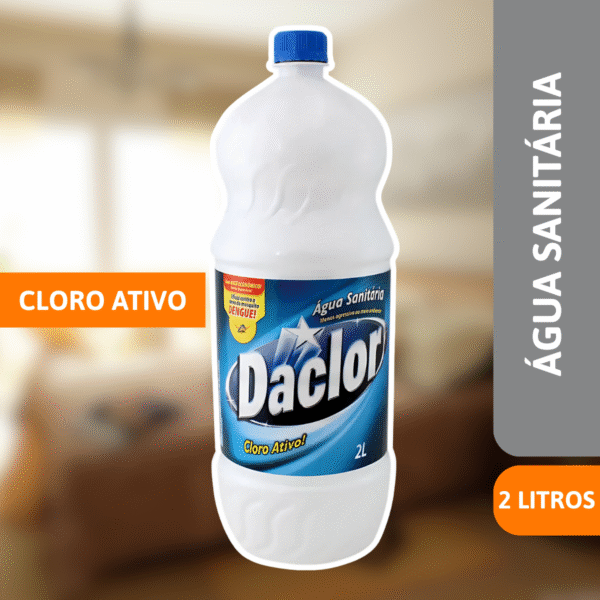 Água Sanitária Daclor 2L - SANOL - Imagem 2