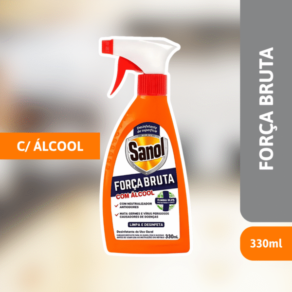 Froça Bruta Original C/ Álcool 330ml - SANOL - Imagem 2