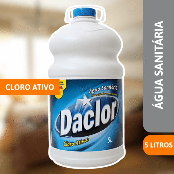 Água Sanitária Daclor 5L - SANOL - Imagem 2
