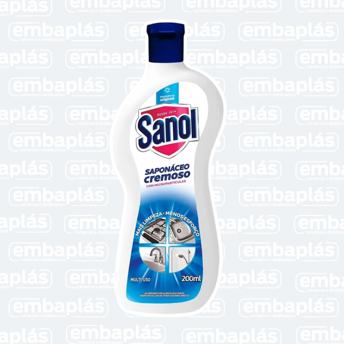 Sapólio Cremoso 200ml - SANOL