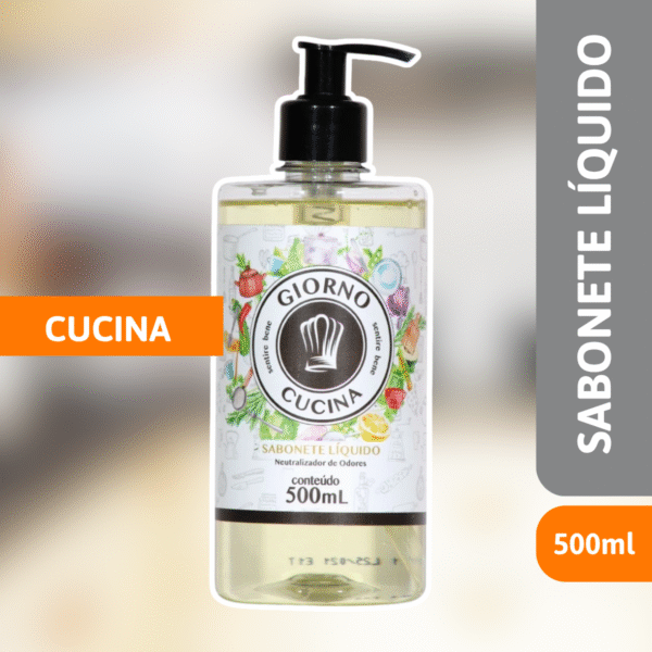 Sabonete Líquido Cucina Giorno 500ml - SANOL - Imagem 2