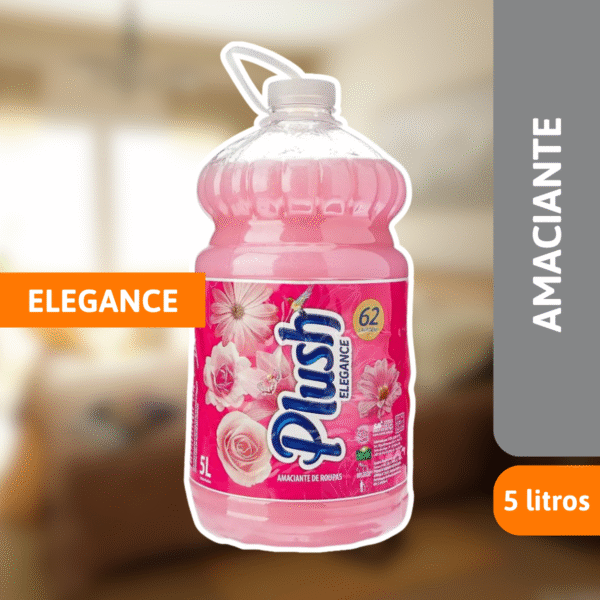 Amaciante Elegance Plush 5L - SANOL - Imagem 2