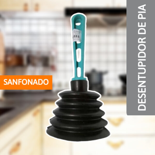 Desentupidor De Pia Sanfonado - GUIRADO - Imagem 2